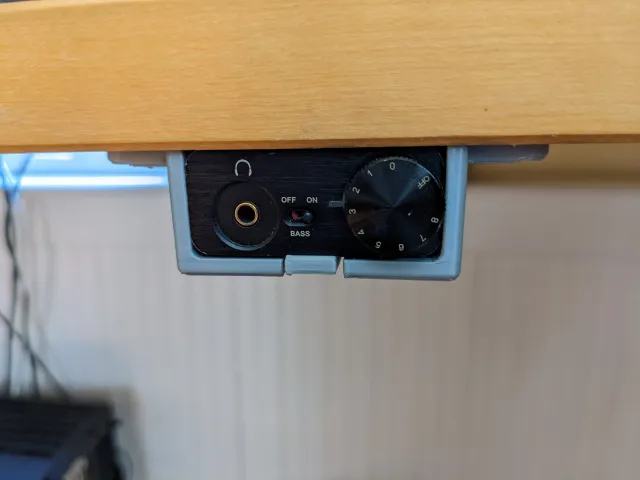 Under Desk Mount for FiiO E10K Headphone Amp
