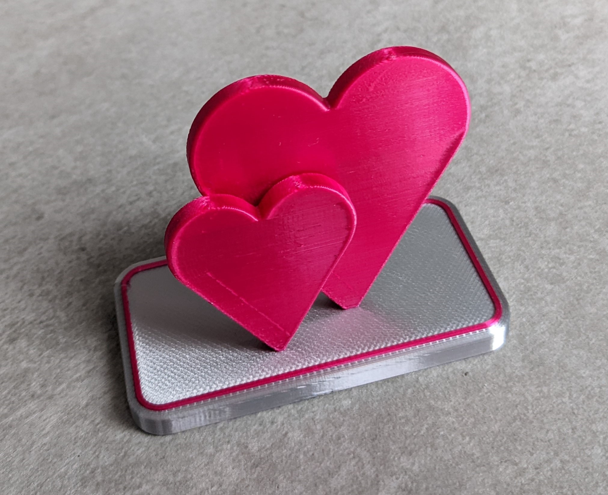 Photo/Card Stand - Heart