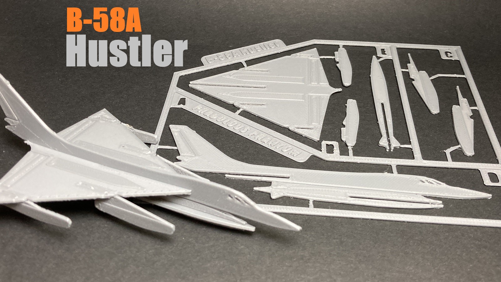 B-58A Hustler Kit Card