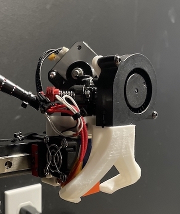 KP3S Print Head With Claw Duct, Stock Fans - V6, Superfly Extruder, Sailfin Extruder, BLTouch/3D Touch