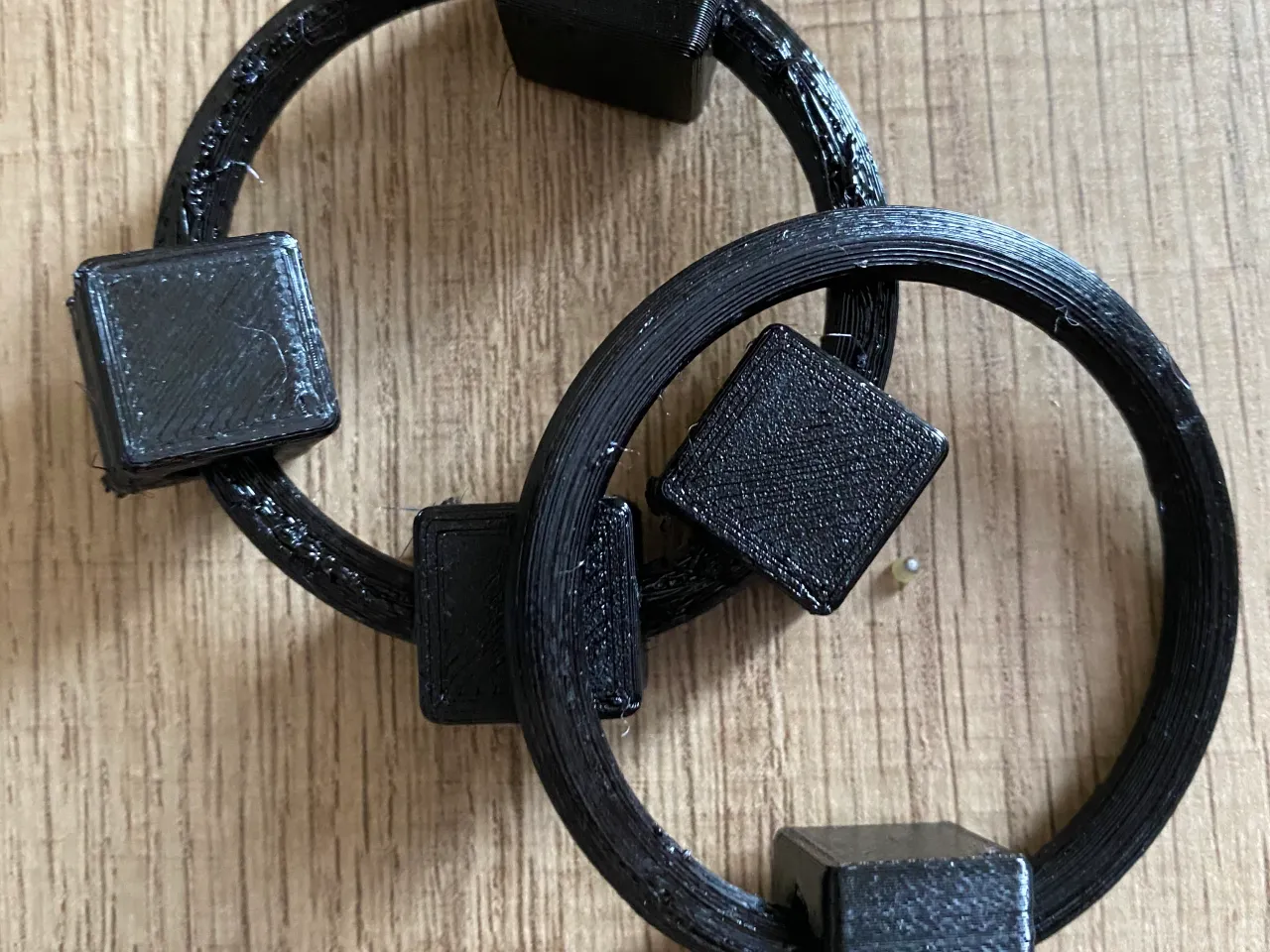 Cubes Through Ring Fidget Toy By Dabbyprints Download Free Stl Model Printables Com