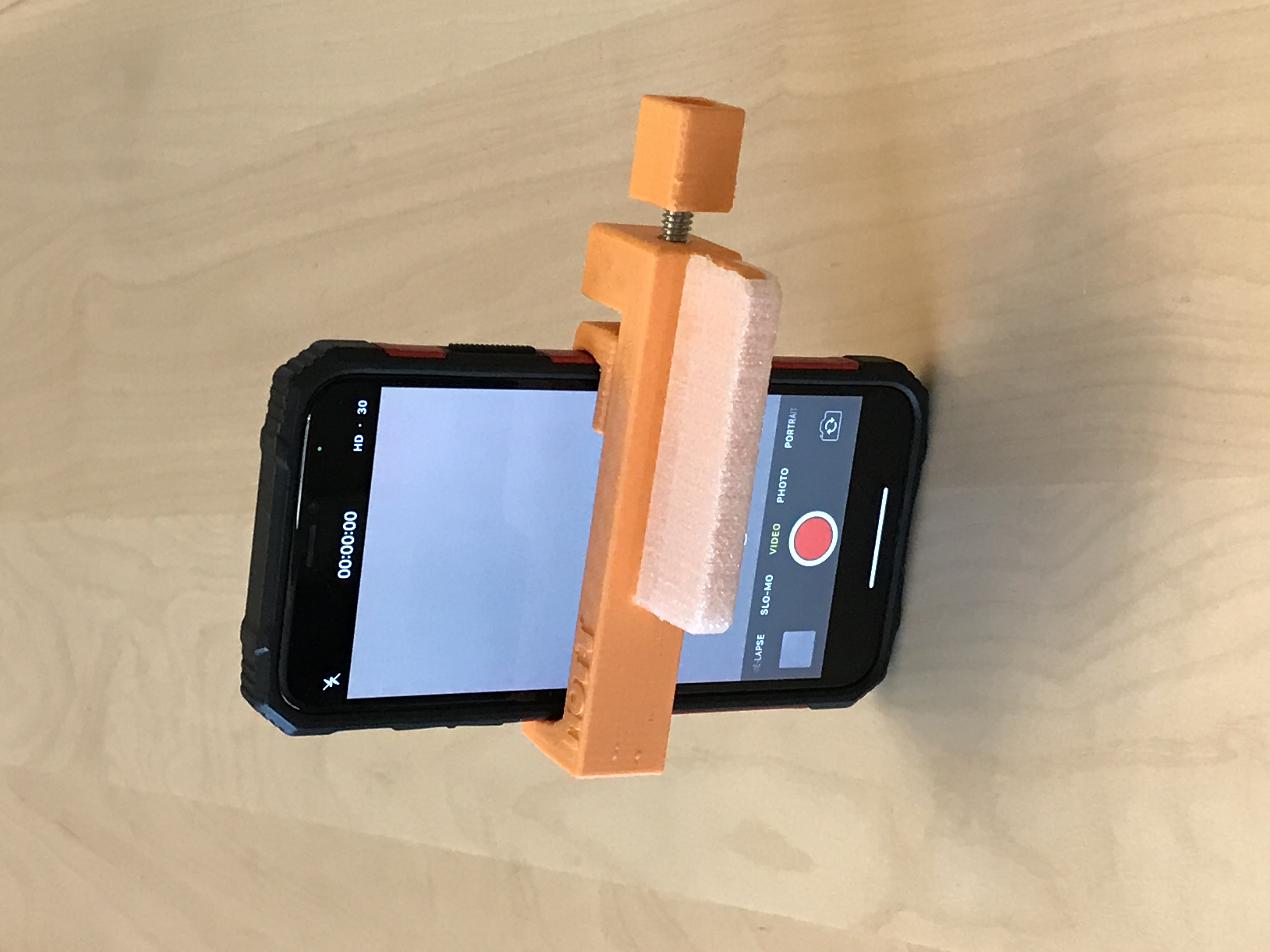 Mouth Mount for Smart Phones by Mott Download free STL model