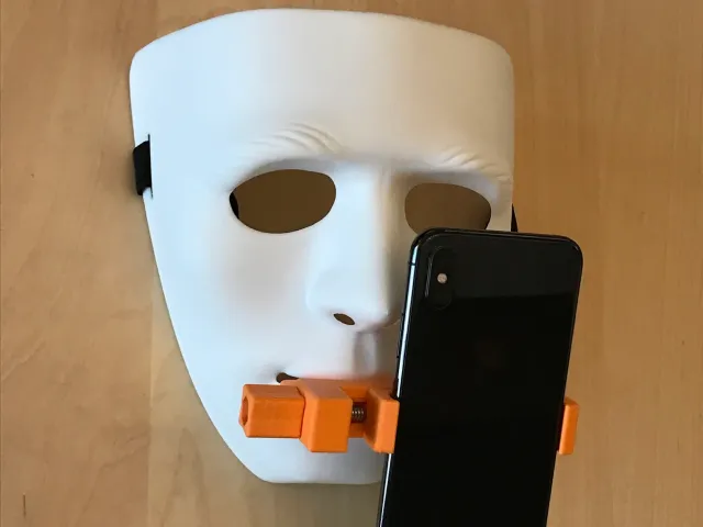 Mouth Mount for Smart Phones