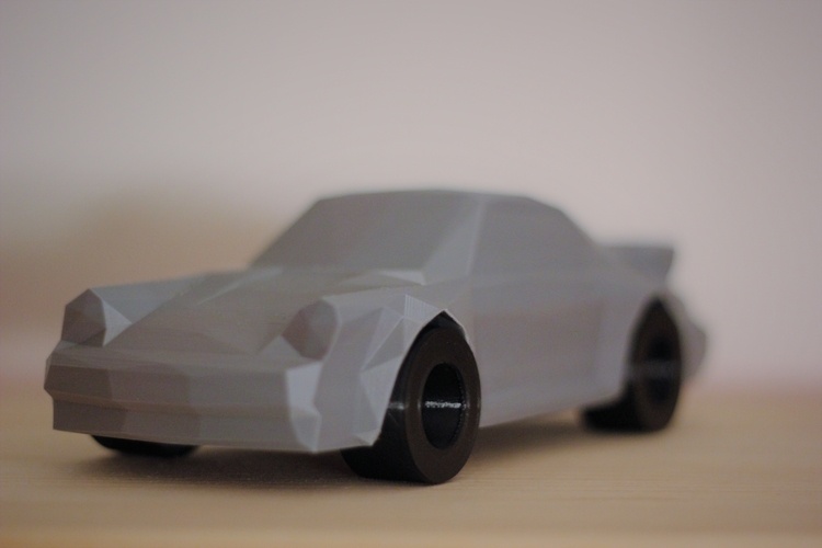 Low-Poly Porsche 911 Turbo by Turtleman | Download free STL model ...