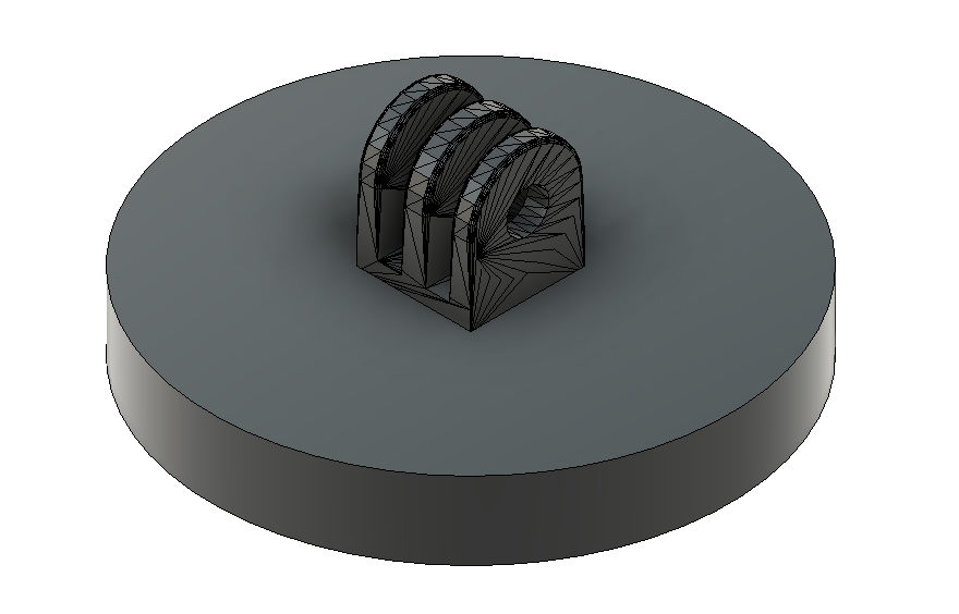 Miniatura 2 do modelo 3D Kitchen Timer GoPro Mount