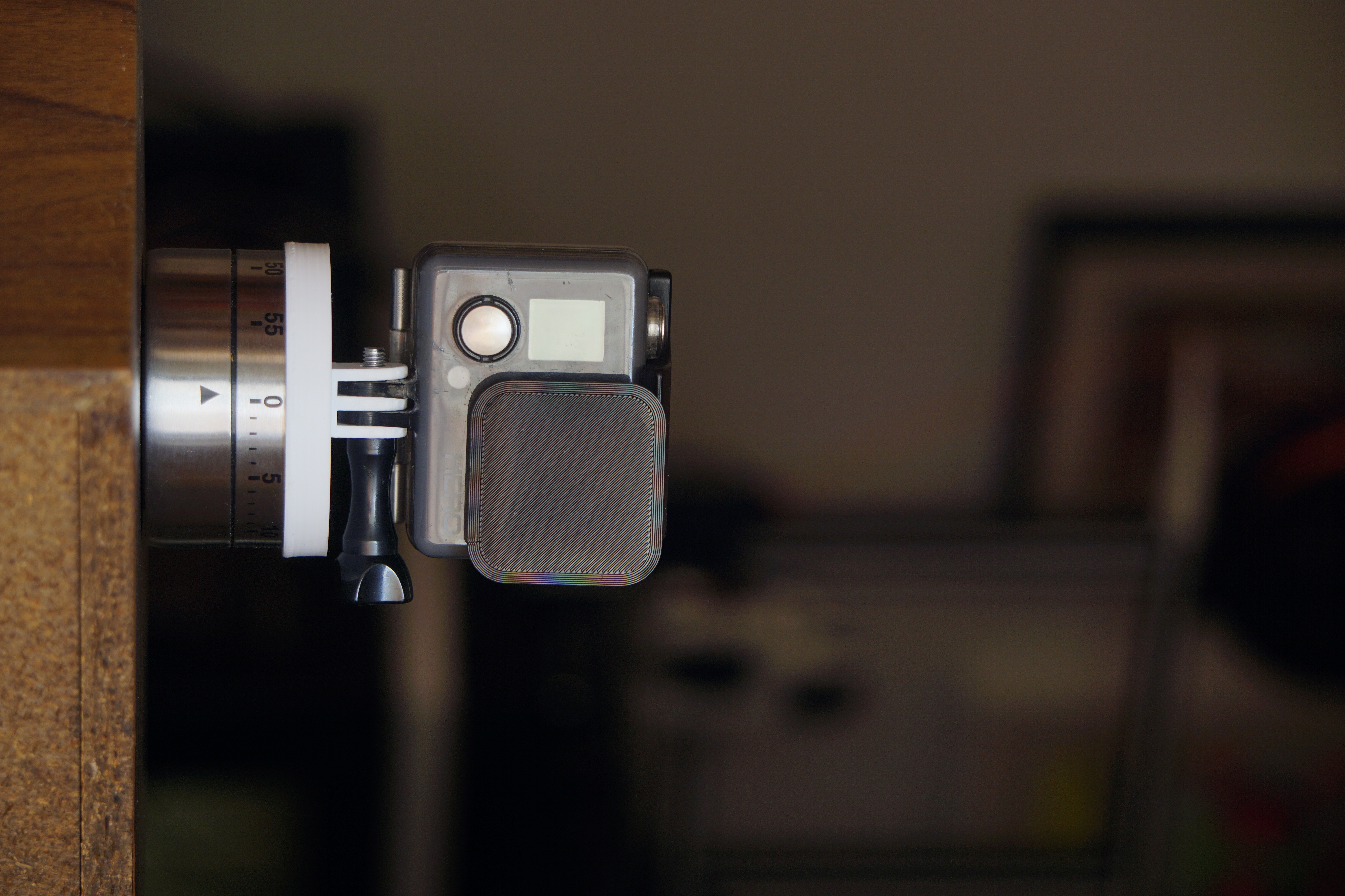 Miniatura 3 do modelo 3D Kitchen Timer GoPro Mount