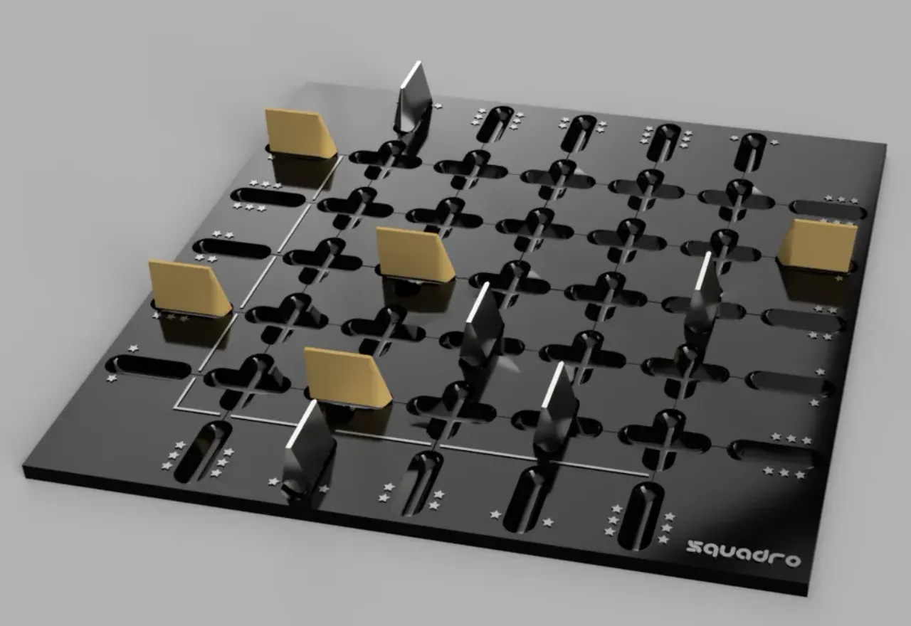 Quoridor board game by RobC, Download free STL model