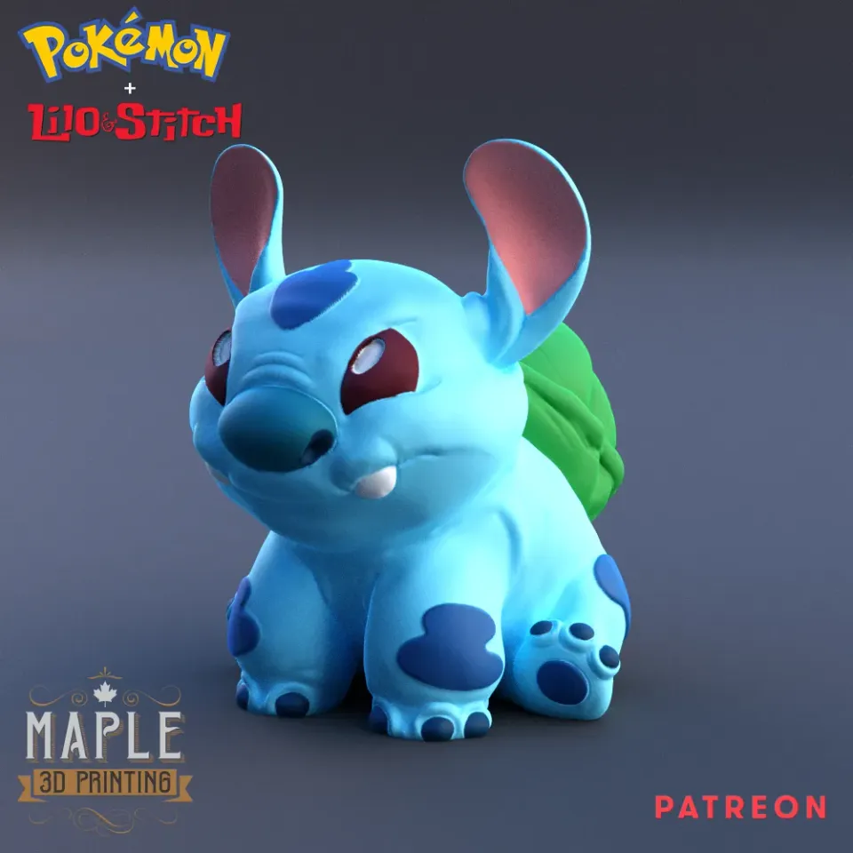 Stitch toy 3D model 3D printable