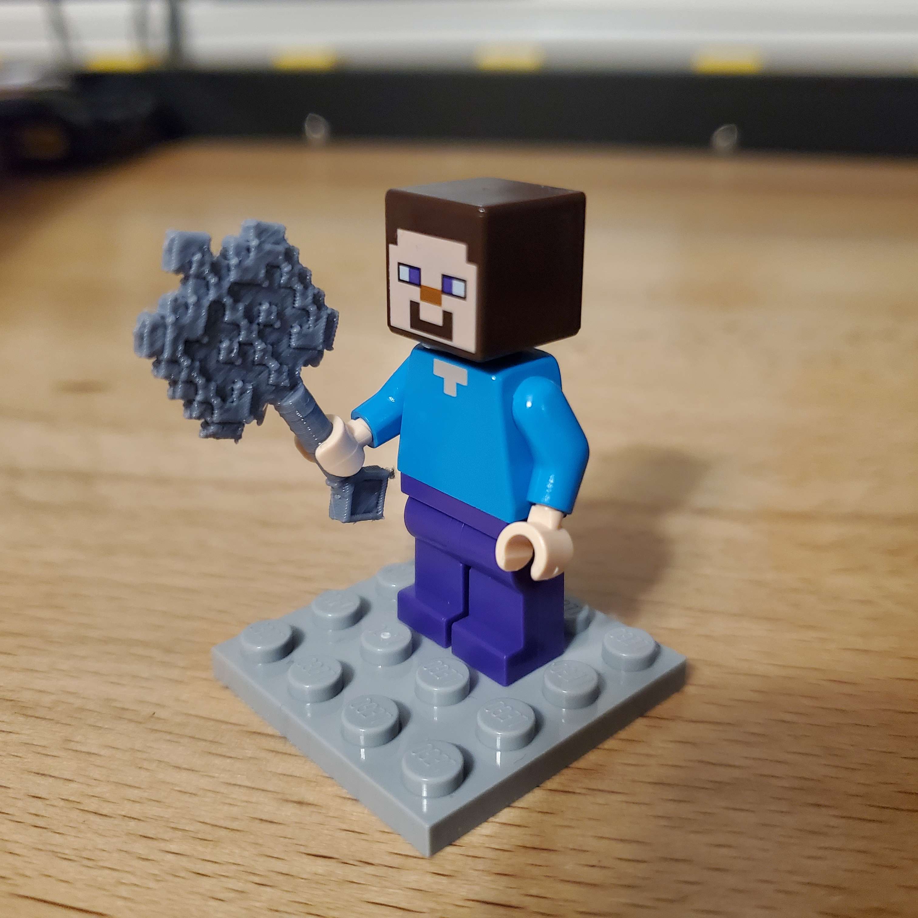 Miniatura 3 do modelo 3D LEGO Minecraft Compatible Mace