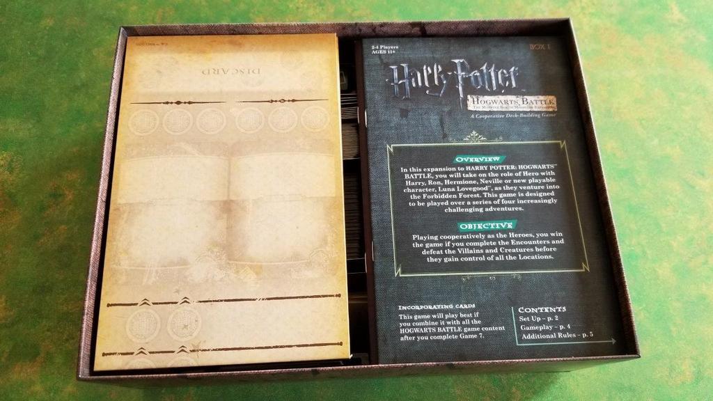 Harry Potter Hogwarts Battle All Expansions Token Insert / Organizer