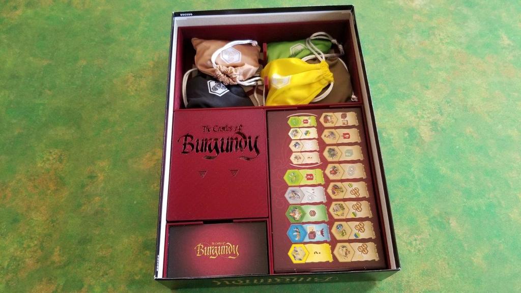 Castles of Burgundy Anniversary Insert / Organizer