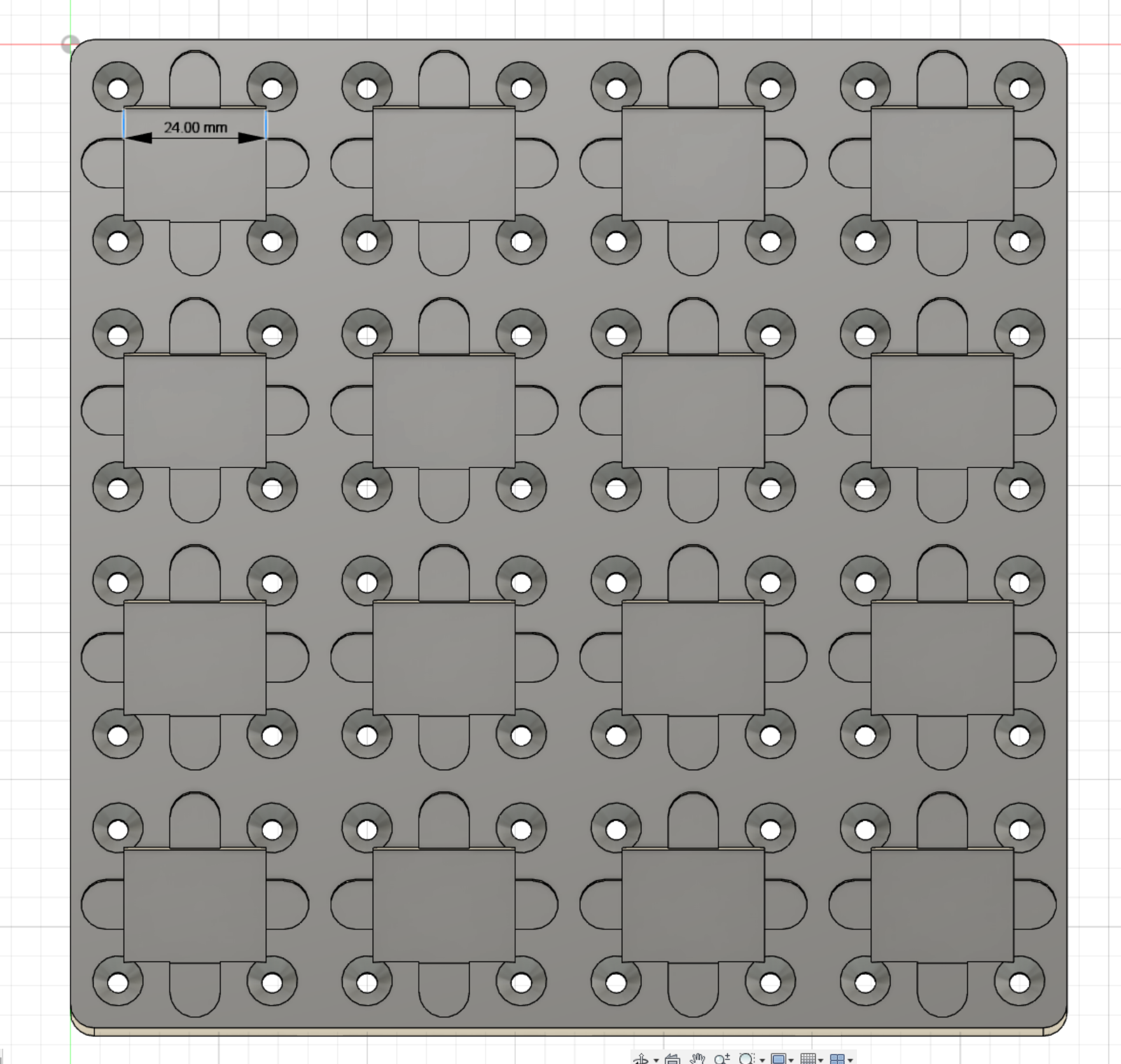 Weighted Gridfinity Baseplates larger weights 3D model thumbnail