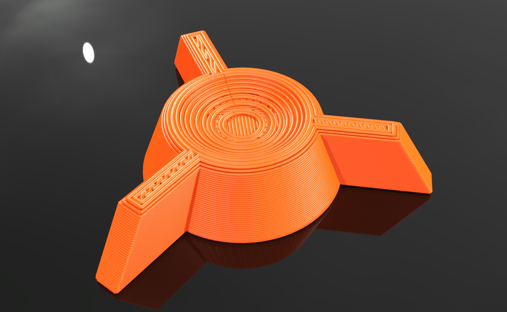 Prusa LCD Knob - Mix of Old and New Design (with/without D shafted rotary encoder)