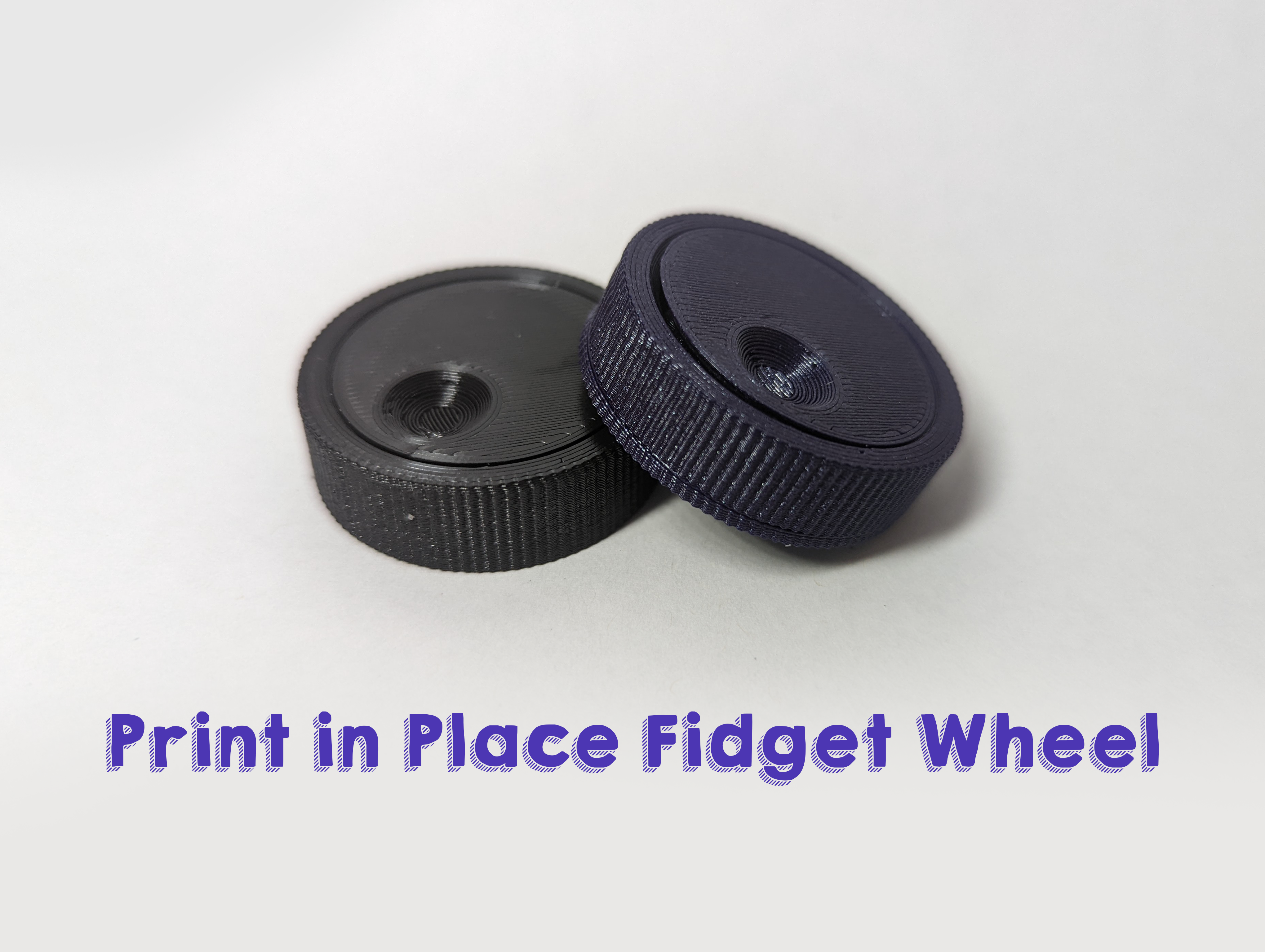 Print in Place Fidget Wheel