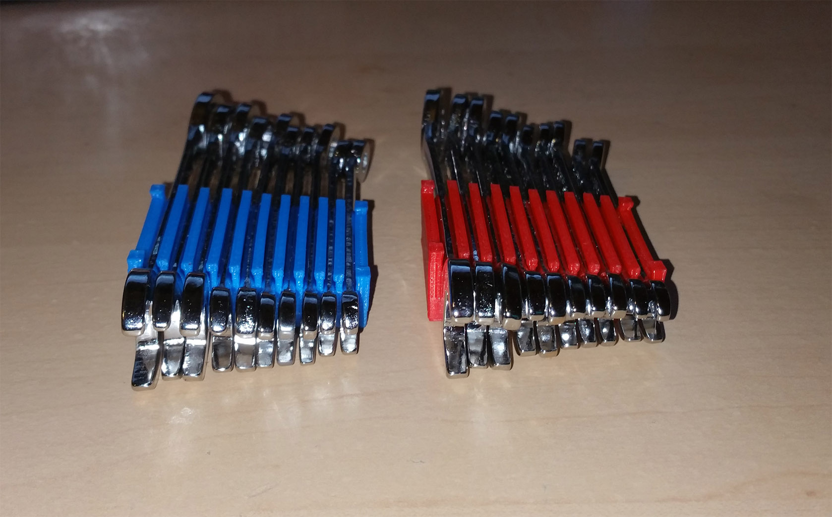 Mini Wrench Organizer Metric / SAE 10 Piece by mrmatthorner