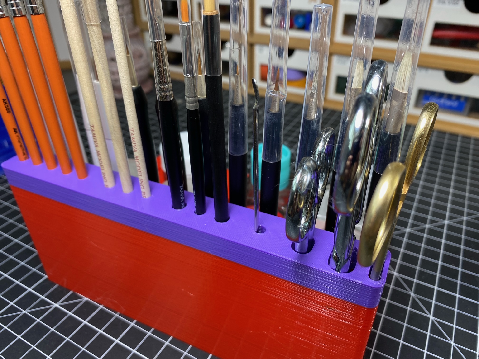 Hobby Paint Organizer by Ricardocab Download free STL model