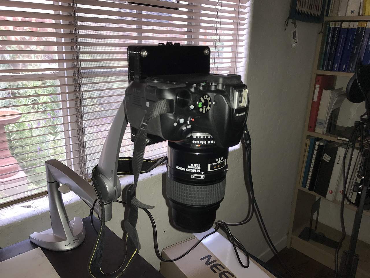 100mm Vesa mount for copy camera by MrPorcine Download free STL model