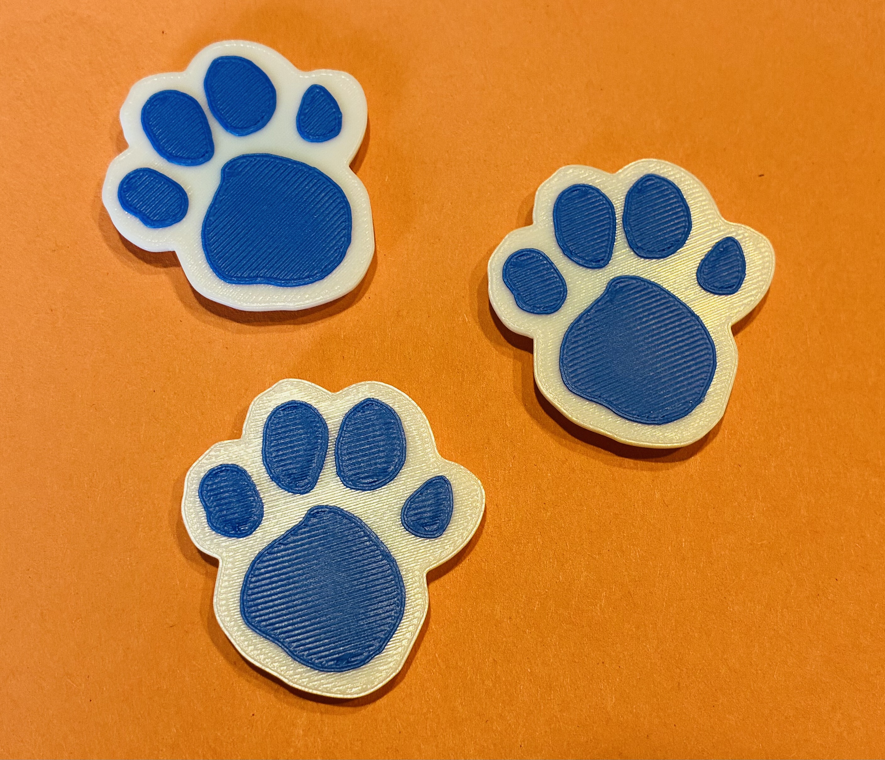 Blue's Clues Pawprint Magnet