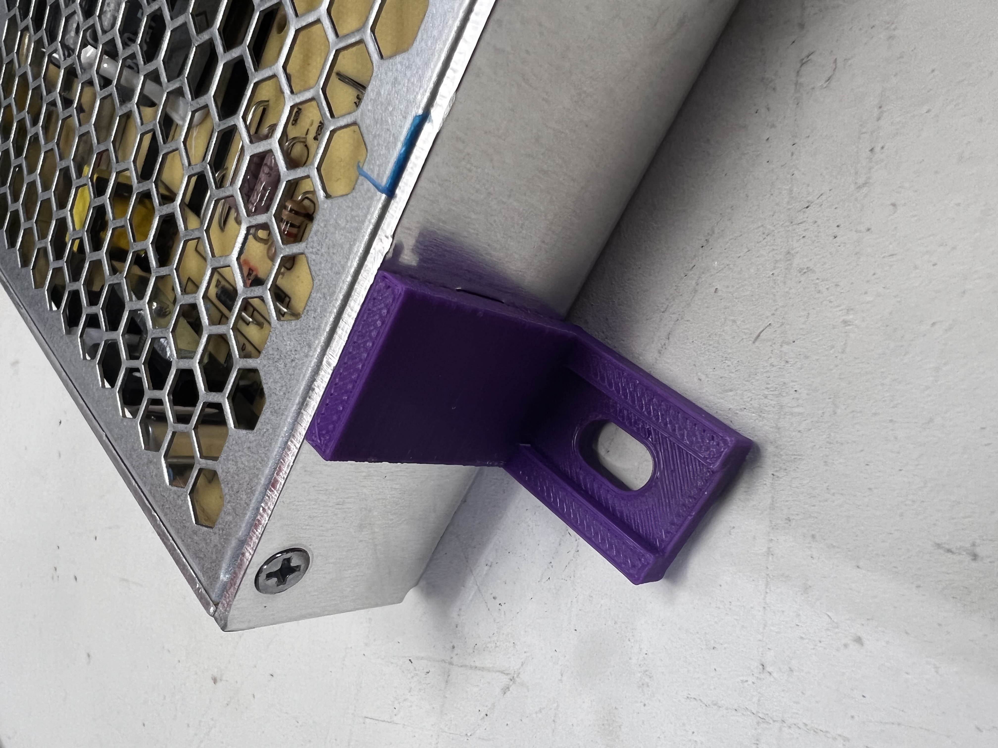 Power Supply Mounting Feet (Ratrig, WEHO LRS-250-24)