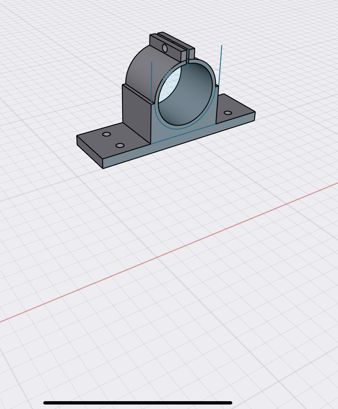 Boat engine mount