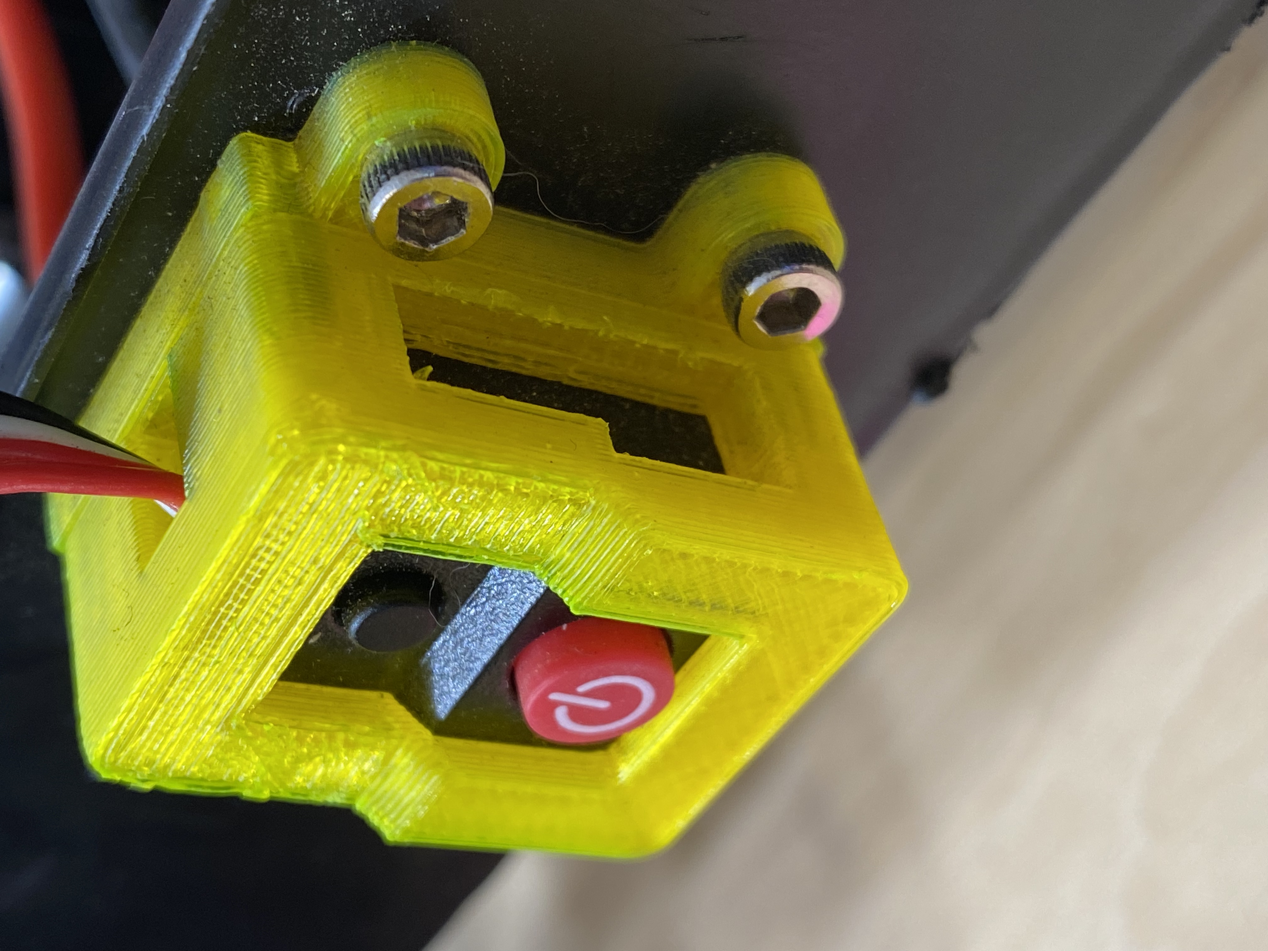 Miniatura 2 do modelo 3D Hobbywing ESC Power Button Mount