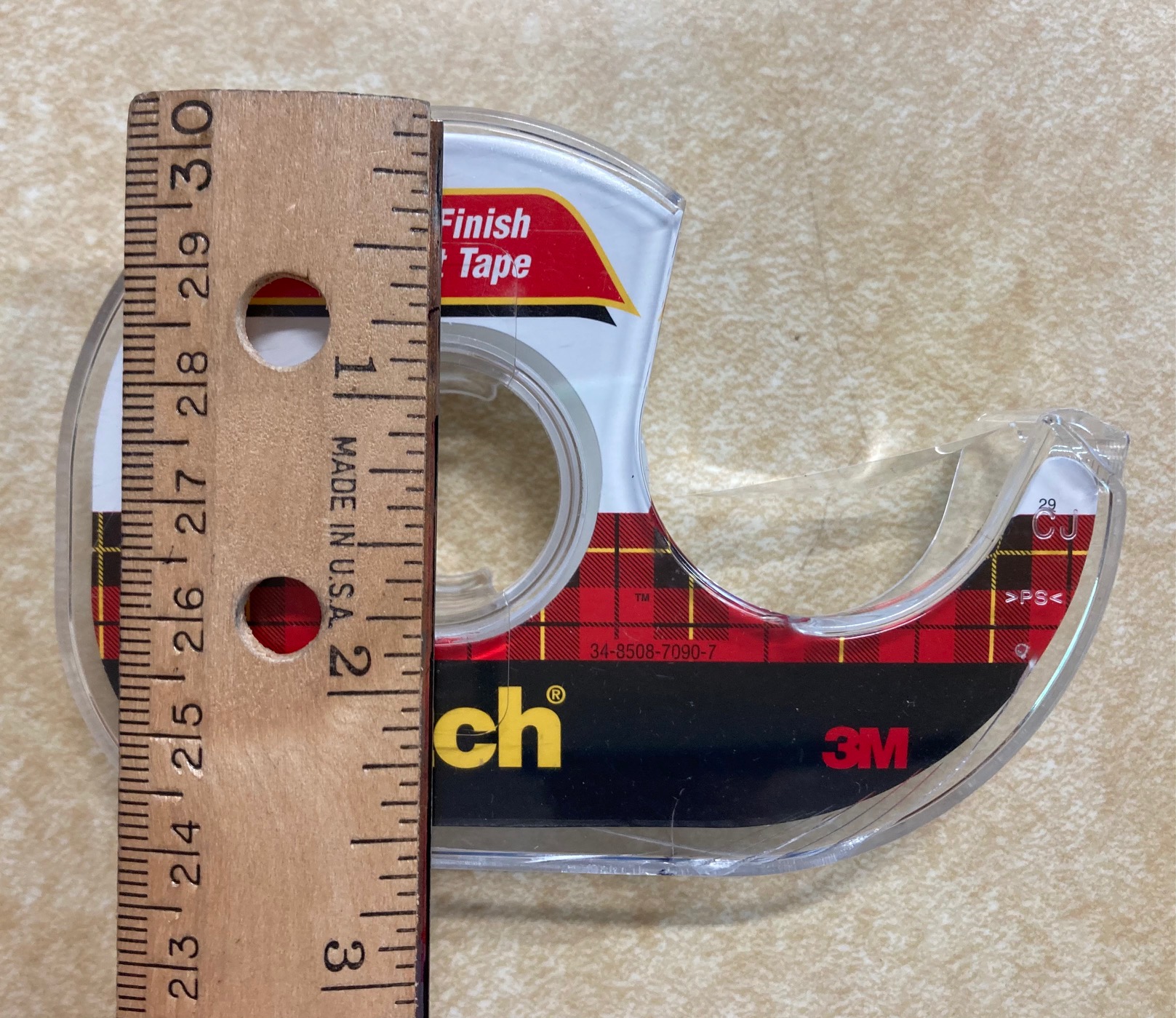 Scotch Tape Dispenser Stiffener For 1 2 Inch Tape USA Product By Scotch Tape Dispenser Stiffener For 1 2 Inch Tape USA Product By