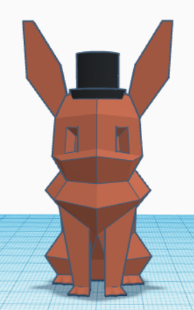 Top Hat Low Poly Eevee by Ihaveanender3butThingiversesucks | Download ...