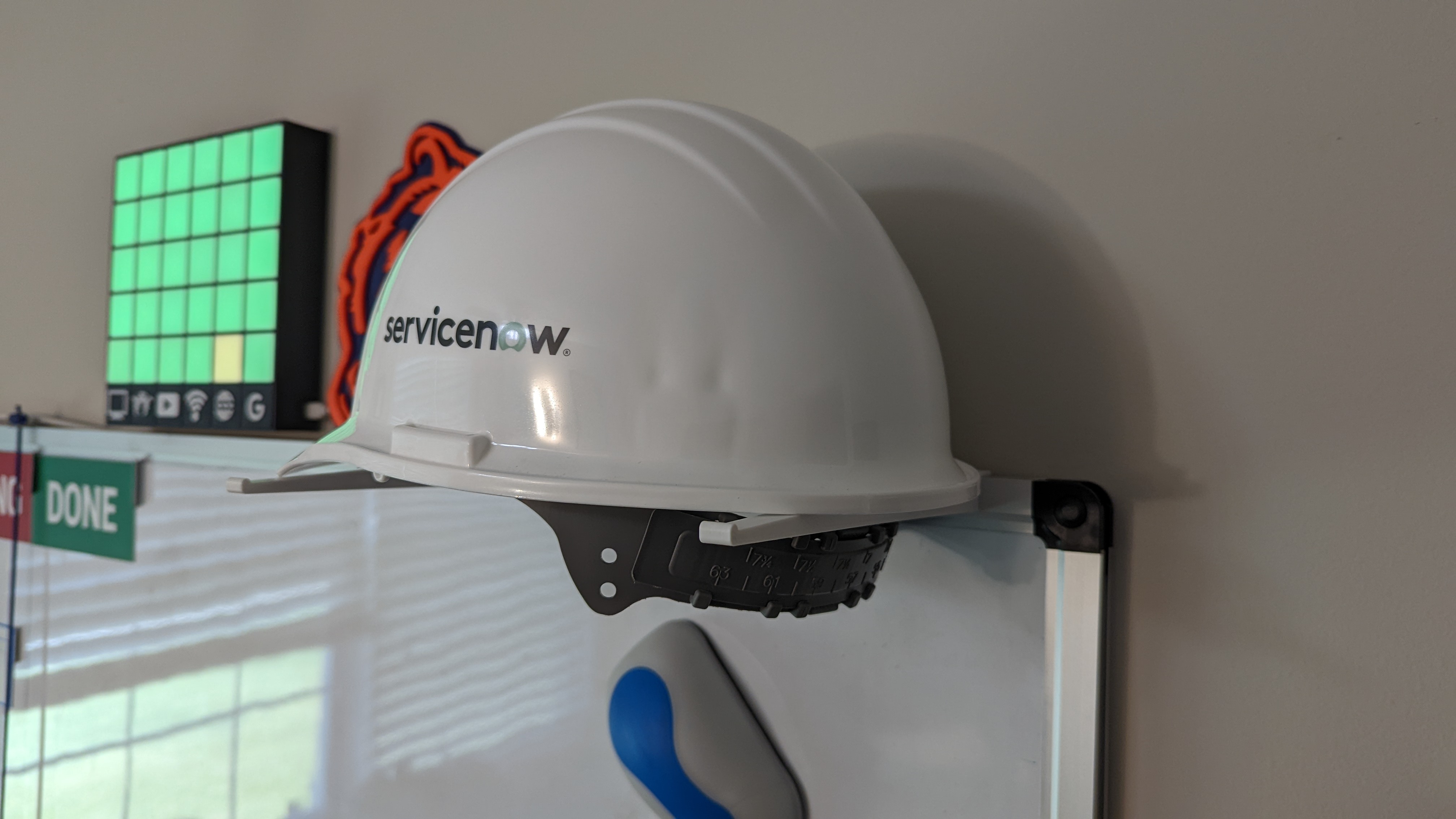 Whiteboard Shelf Support with bottom Support