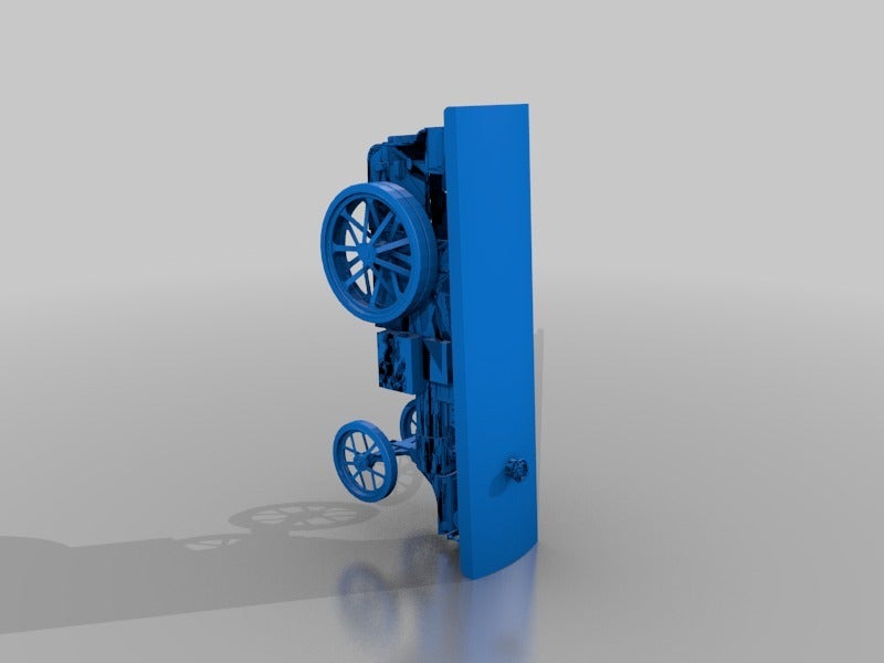 Miniatura 3 do modelo 3D ExMayer Traction Engine