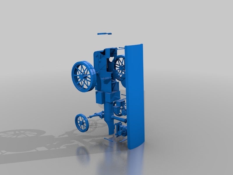 Miniatura 5 do modelo 3D ExMayer Traction Engine