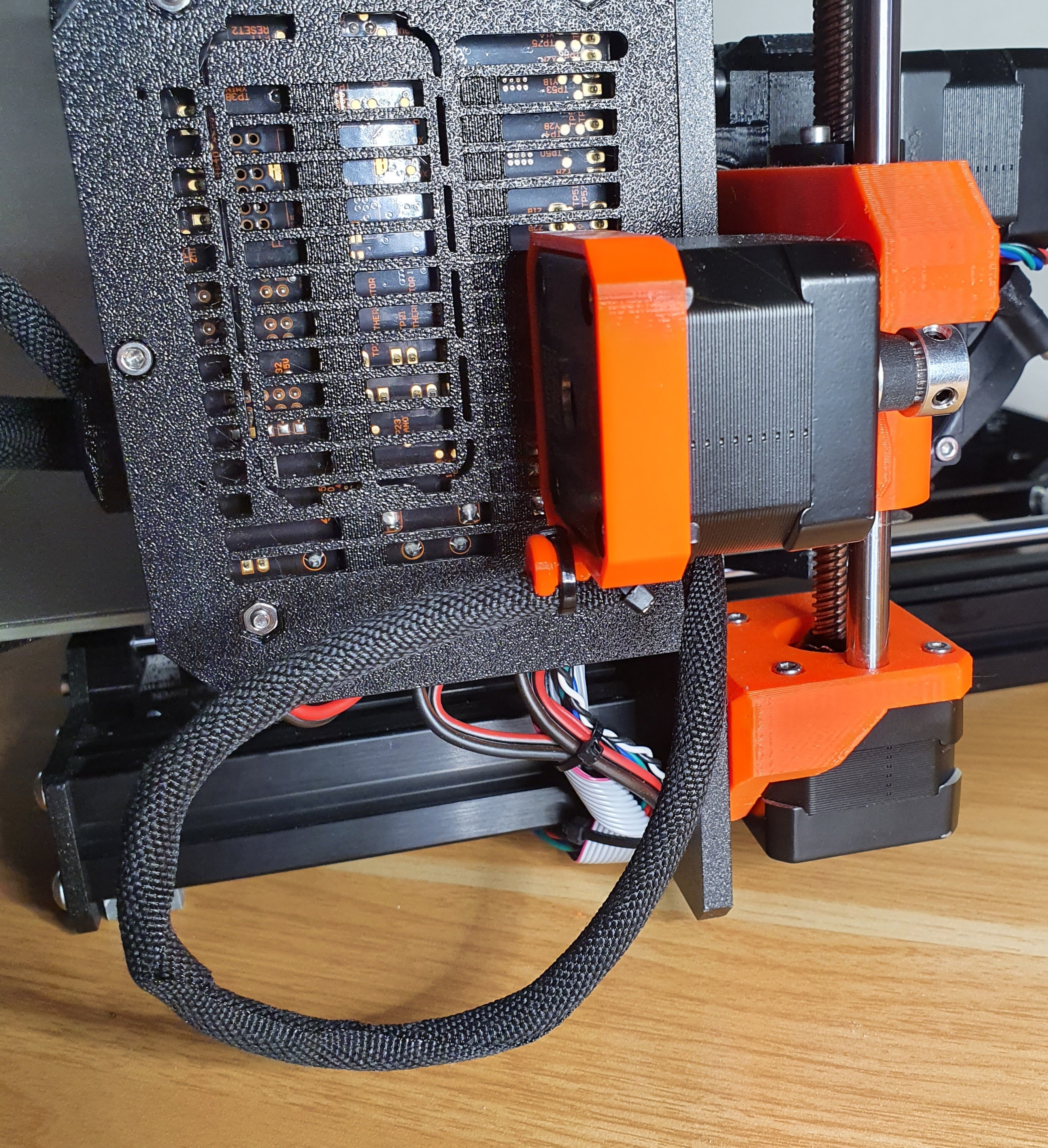 Prusa MK3 X-Motor Cable strain Relief
