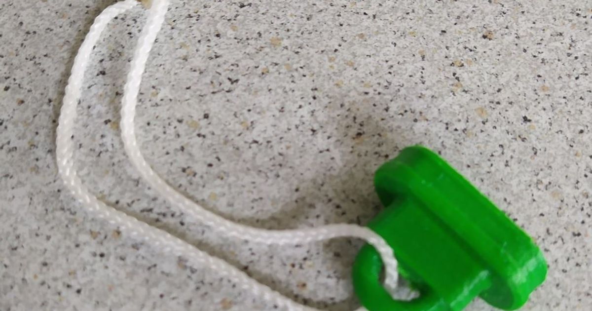 Mouthpiece Orifice Plug for the Golem Gear Shrimp BOV by mikeller