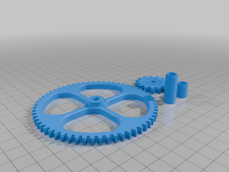 Miniatura 35 do modelo 3D 3D Printed Pendulum Clock