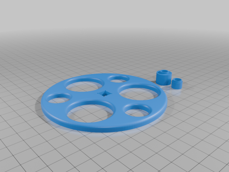 Miniatura 41 do modelo 3D 3D Printed Pendulum Clock