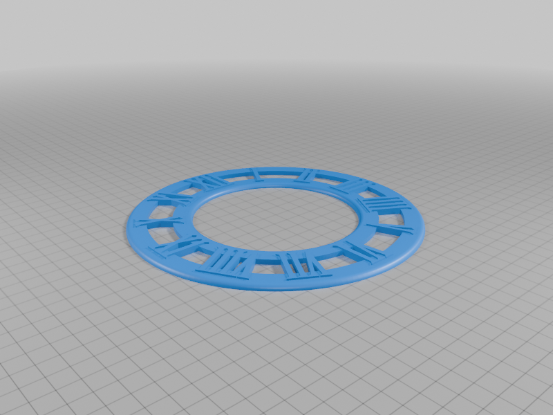 Miniatura 43 do modelo 3D 3D Printed Pendulum Clock