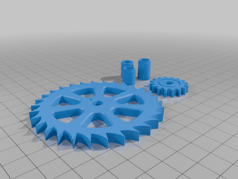Miniatura 36 do modelo 3D 3D Printed Pendulum Clock