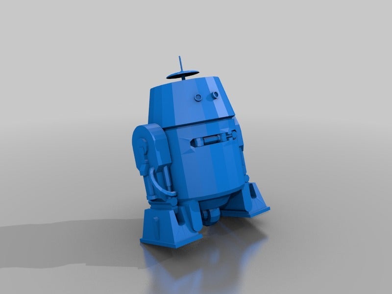 Rebels Chopper Low Poly