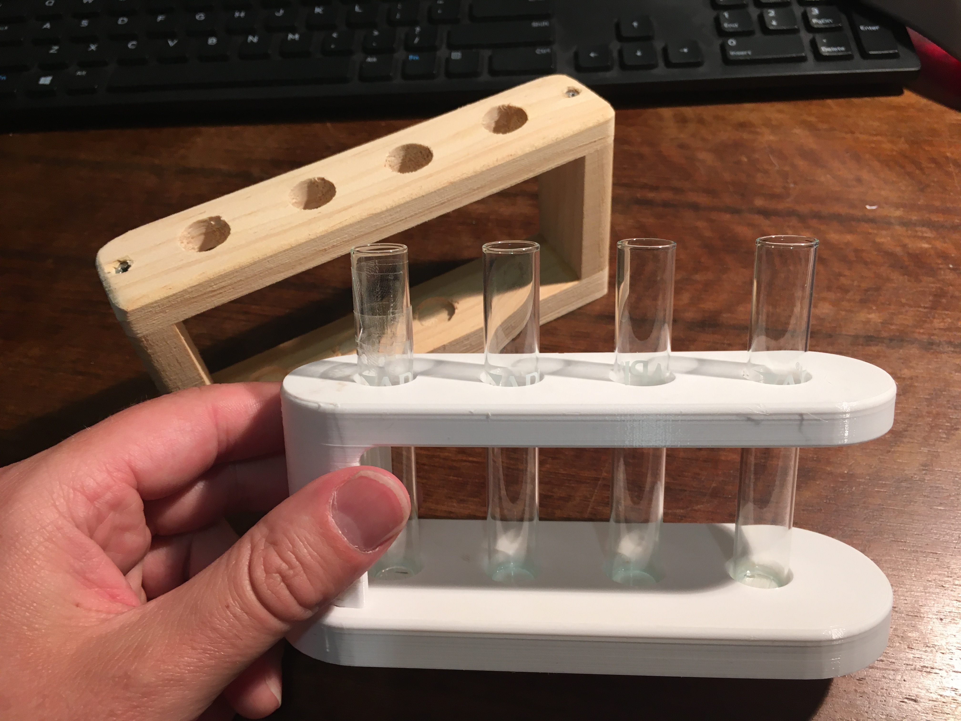 Fish Tank Water 4 Test Tube Holder