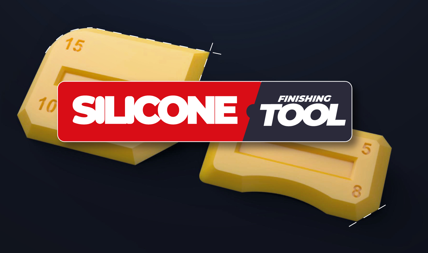 Silicone finishing tool