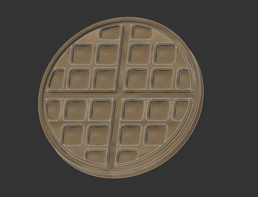 waffle coasterr !!! :D