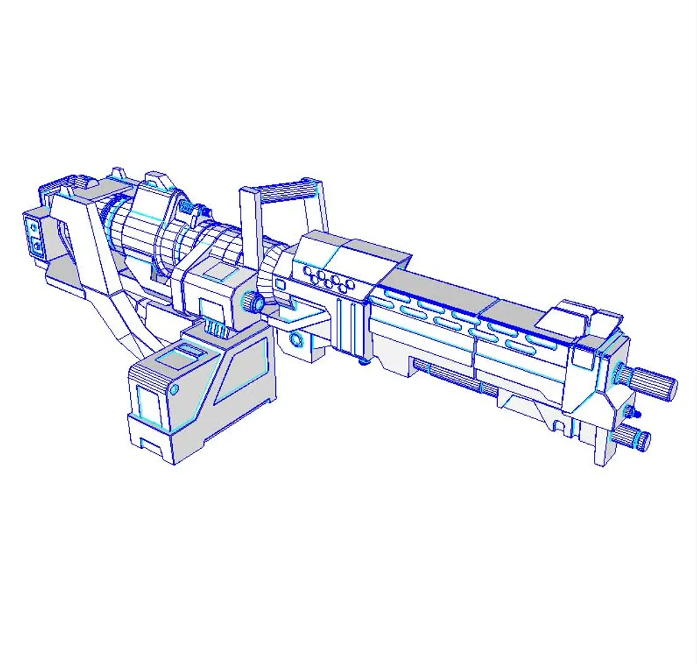 Halo Reach M247 by Jace1969 | Download free STL model | Printables.com