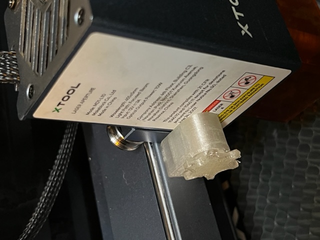 z axis clamp for xtool d1 laser