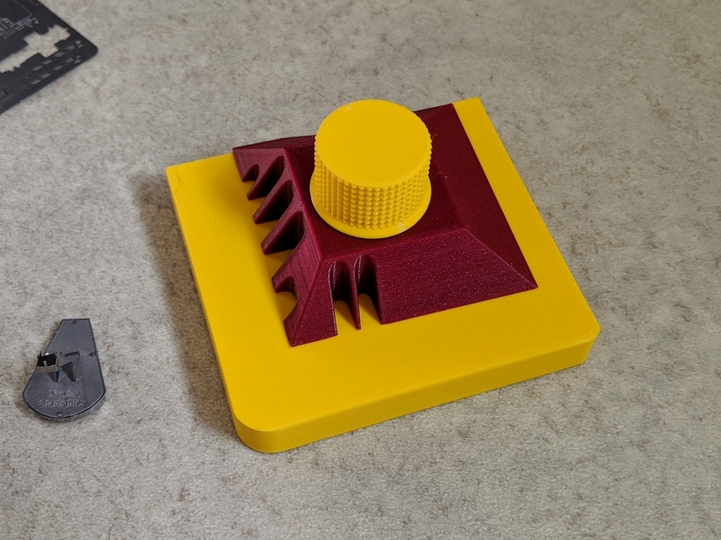 Fully Printed Bending Tool For Fine Sheet Metals (e.g. Etched Parts)