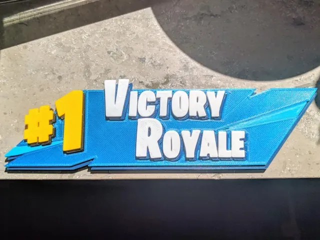 Fortnite Victory Royale - 3D Puzzle