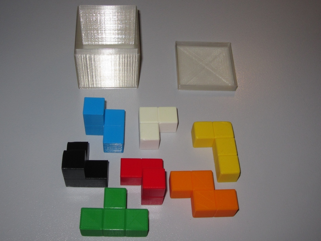 Miniatura 2 do modelo 3D Soma Cube & Box