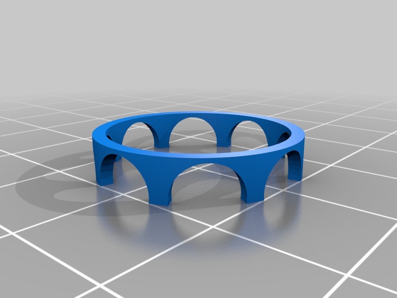 Miniatura 5 do modelo 3D Caged Ball Bearing