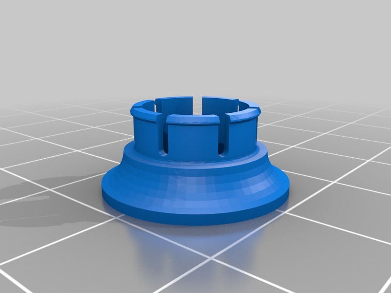 Miniatura 6 do modelo 3D Caged Ball Bearing