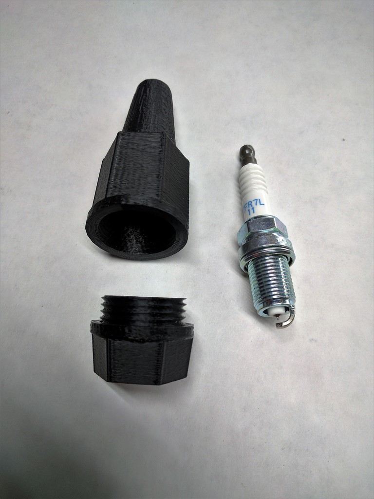 Spark Plug Holder by dot_bob Download free STL model