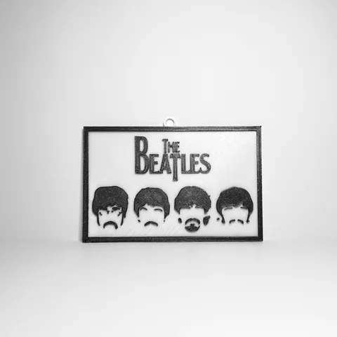 Beatles wall plaque - manual color change