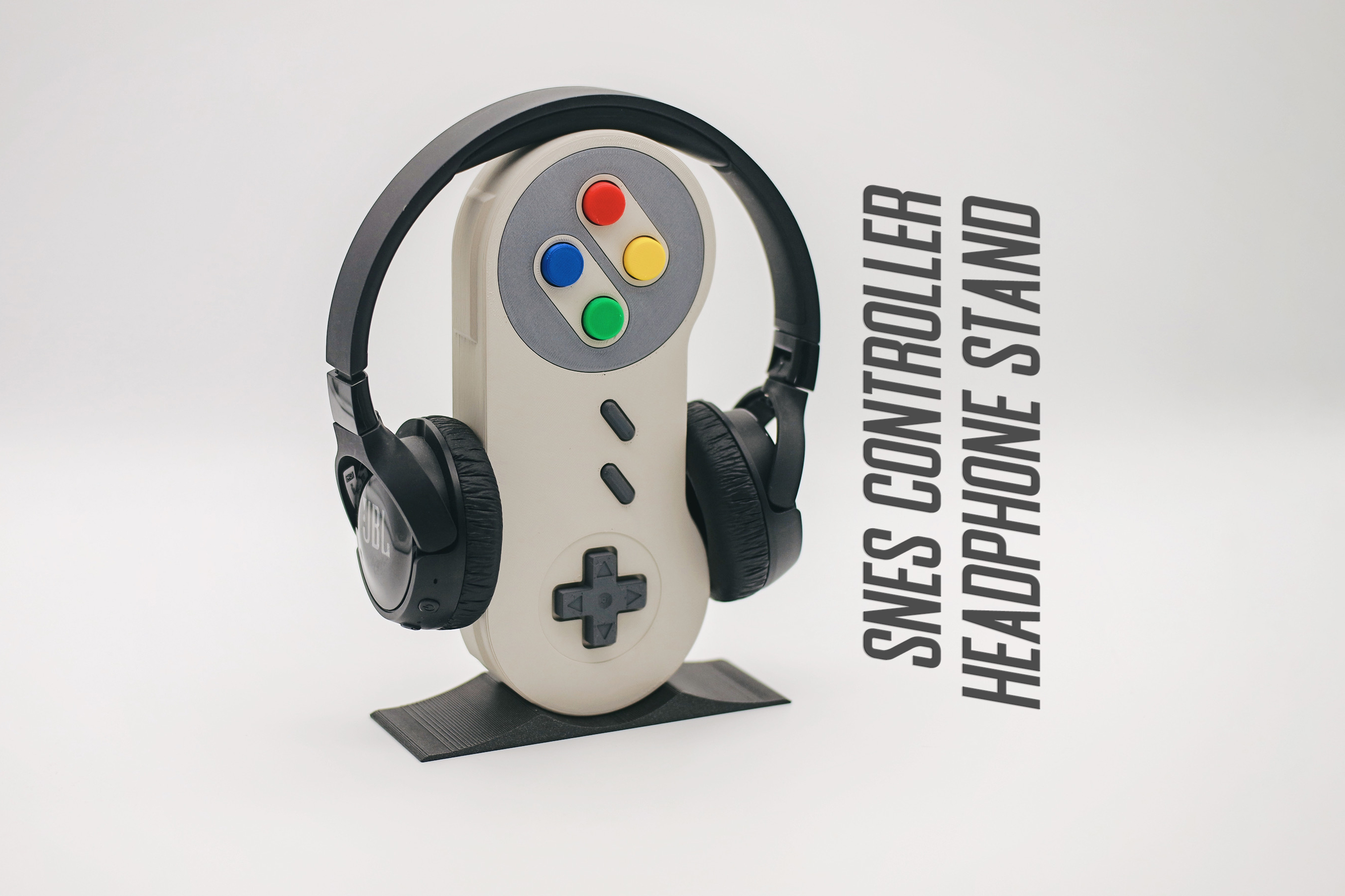 SNES Controller Headphone Stand - Retro Gaming Decor